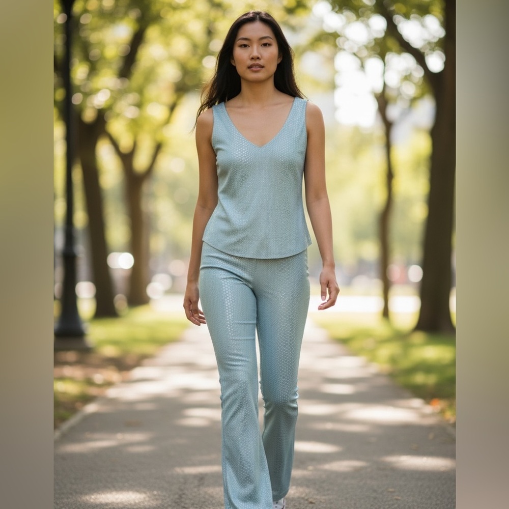 Sharagano 2-Piece Reptile Print Outfit